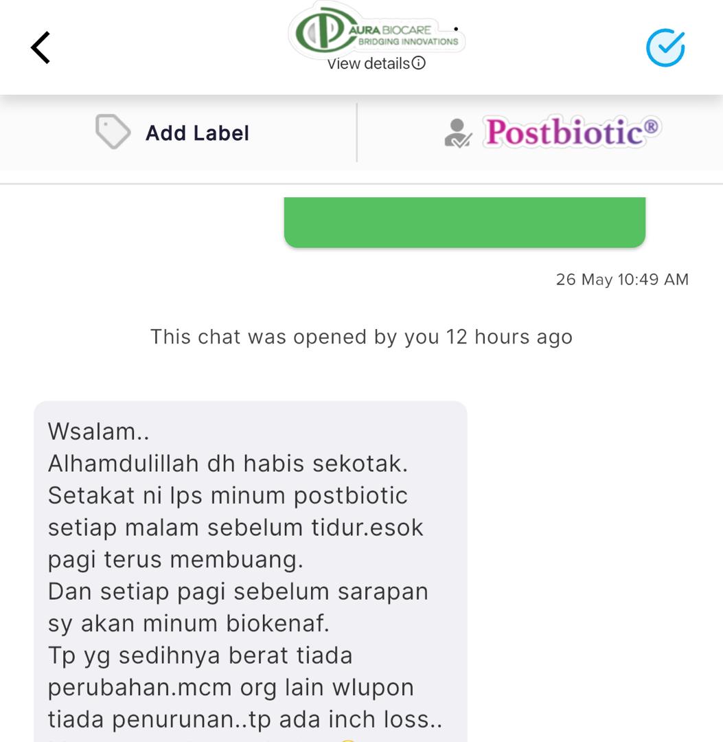 Testimoni berat turun